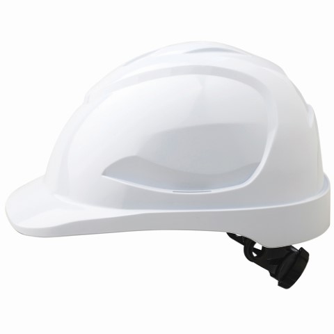 PRO HARD HAT UNVENTED RATCHET HARNESS - V9 WHITE 